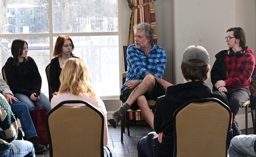 Huntsville High School Grade 10 hospitality students learn from Celebrity Chef Michael Smith