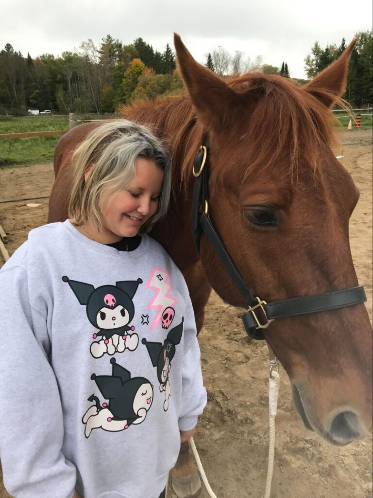 Irwin Memorial Public School students take part in an Equine Assisted Learning Program
